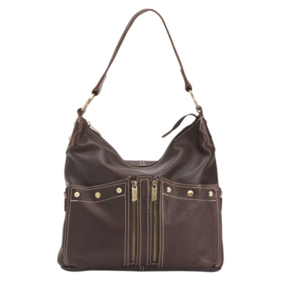 AMERILEATHER Leather Caroline Bag - Picture 1 of 3